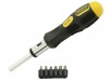 Stanley 6 Way Ratchet Screwdriver 0-62-509