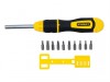 Stanley Multibit Ratchet Screwdriver & Bits 0-68-010