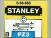 Stanley Pozidriv 3 Point Insert Bits Set of 3 25 mm 0-68-953