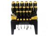 Stanley Tools Screwdriver Set in Rack 44 Piece SL/PH/PZ/TX