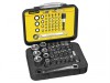 Stanley Tools 39 Piece Bit & Socket Set + Ratchet
