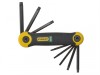 Stanley Tools Torx Key Folding Set of 8 (T9-T40)