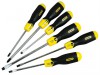 Stanley Tools Cushion Grip Screwdriver Set 6 Piece SL/PZ