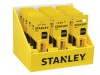 Stanley Tools Display Of 18 X 1992 10 Blade Dispensers