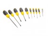 Stanley 10pc c/g s/driver set & s/master junior