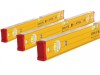 Stabila 96-2 Level Pack 60cm + 120cm + 180cm