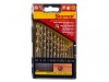 Starrett HSS Split Point Drill Bit Set, 13 Piece