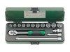 Stahlwille Socket Set 15 Piece Bi-hexagon Metric 3/8in Drive