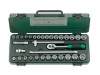 Stahlwille Socket Set 3/8in Drive 33 Piece Bi-hexagon AF / Metric