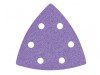 Trend Aluminium Oxide Delta Sanding Sheets 93mm 120G (Pack 10)