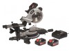 Trend T18S/MS184S2 Mitre Saw 18V 2 x 5.0Ah Li-ion