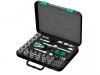 Wera Zyklop SB2 Socket Set 3/8in Drive Set Top 43 Piece