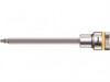 Wera 8767 C HF Zyklop Torx HF Screw Hold Socket 1/2in Drive TX25 x 140mm