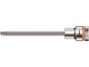 Wera 8767 C HF Zyklop Torx HF Screw Hold Socket 1/2in Drive TX30 x 140mm