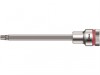 Wera 8767 C HF Zyklop Torx HF Screw Hold Socket 1/2in Drive TX40 x 140mm