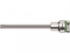 Wera 8767 C HF Zyklop Torx HF Screw Hold Socket 1/2in Drive TX45 x 140mm