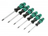 Wera Kraftform 367 Screwdriver Torx Tip Set of 6