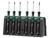 Wera 2050/6 Kraftform Micro Screwdriver Set of 6 SL/PH/TX IRP/M