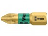 Wera 855/1 BDC Pozidriv PZ1 BiTorsion Bit Diamond Coated Tip 25 mm Carded