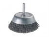 Wolfcraft 2108 Wire Cup Brush 75mm x 6mm Shank