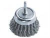 Wolfcraft 2704 Cup Brush Twisted - 6mm Shank