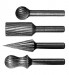 Bosch 4-piece freehand router set 6 mm, 13; 13; 13; 13 mm 1609200314