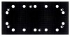Bosch Sanding plate 185 x 93 mm 2608000215