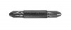 Bosch 3-piece double ended bit set PH2; PZ2; 45 mm 2607001743