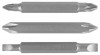 Bosch 3-piece double ended bit set PH1, PZ1, S 0,6x4,5; PH2, PZ2, S 1,0x5,5; 60 mm 2607001745