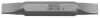 Bosch Double ended bit S 1,0x6,0; S 1,0x6,0; 45 mm 2607001737
