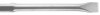 Bosch Flat chisel, 30-mm hex shank 2608690112