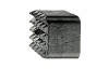 Bosch Bush hammer head for toolholder 1 618 609 003|Dimensions 60 x 60 mm, number of teeth 5 x 5 1618623205
