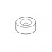 TREND WP-CDJ600/42 EDGE GUIDE 12.4MM DIA X 10.5MM GREY