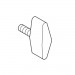 TREND WP-KNOB/16 KNOB 30MM DIA MALE M6 X 15MM