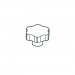 TREND WP-PRT/19 PRT LOBE KNOB 40MM DIA M8 FEMALE