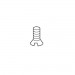 TREND WP-SCW/09 M5X8MM CSK SLOT MACHINE SCREW