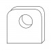 TREND WP-T4/044 LOWER HOUSING CLAMP SPACER  T4
