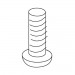 TREND WP-T4/073 MACHINE SCREW CSK M4 X 18MM POZI T4
