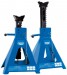 Pair of Pneumatic Rise Ratcheting Axle Stands (10 tonne)