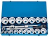 DRAPER Expert 22 Piece 1\" Sq. Dr. Metric Socket Set