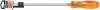 DRAPER Expert 9.5mm X 250mm Plain Slot Flared Tip Engineers Screwdriver (Display Packed)
