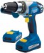 DRAPER Expert 18V Cordless Combi Hammer Drill with Two Li-Ion Batteries