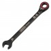 Draper Expert HI-TORQ®  Metric Reversible Ratchet Combination Spanner, 10mm, Black