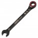 Draper Expert HI-TORQ®  Metric Reversible Ratchet Combination Spanner, 11mm, Black