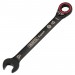 Draper Expert HI-TORQ®  Metric Reversible Ratchet Combination Spanner, 13mm, Black