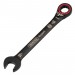 Draper Expert HI-TORQ®  Metric Reversible Ratchet Combination Spanner, 18mm, Black