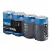 Draper PowerUP Ultra Alkaline D Batteries (Pack of 4)