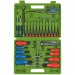 Screwdriver, Socket and Bit Set, Green (70 Piece)