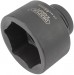 DRAPER Expert 65mm 1\" Square Drive Hi-Torq® 6 Point Impact Socket