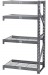 DRAPER Expert Heavy Duty Steel 4 Shelving Extension Unit - 1040 X 610 X 1830mm